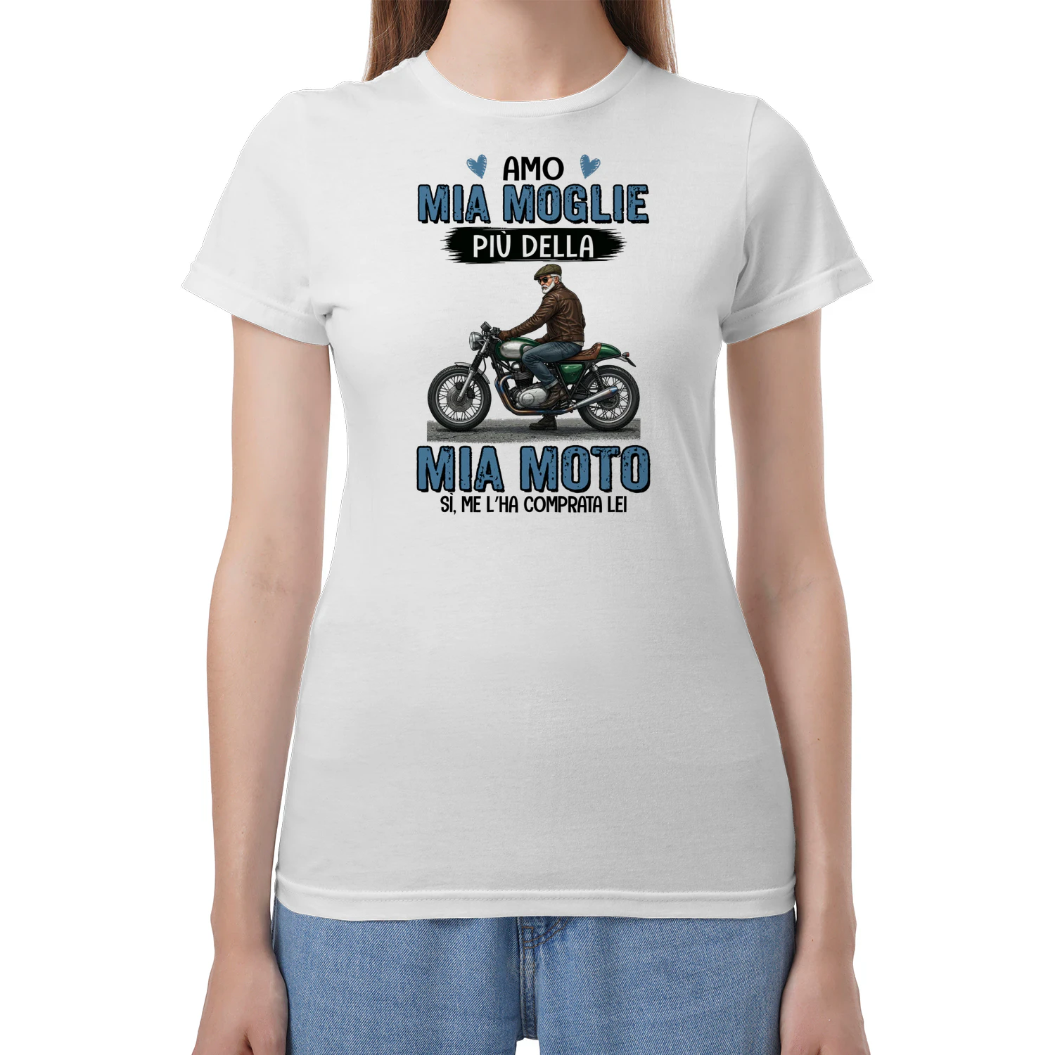 IT0219 - Amo mia moglie più delle moto. Sì, me l’ha comprata lei