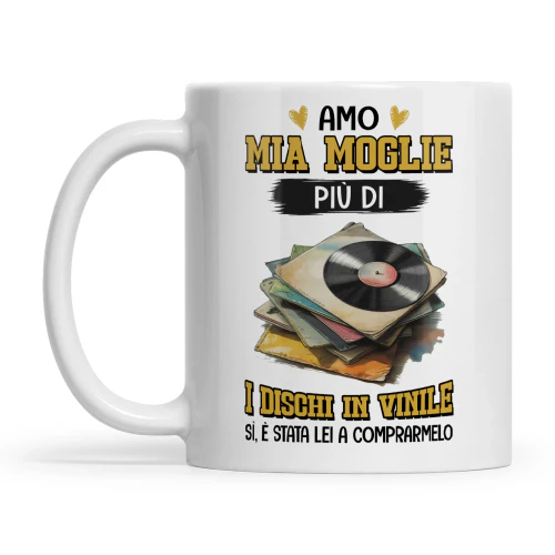 IT0172 - Amo mia moglie più di i dischi in vinile sì, è stata lei a comprarmelo