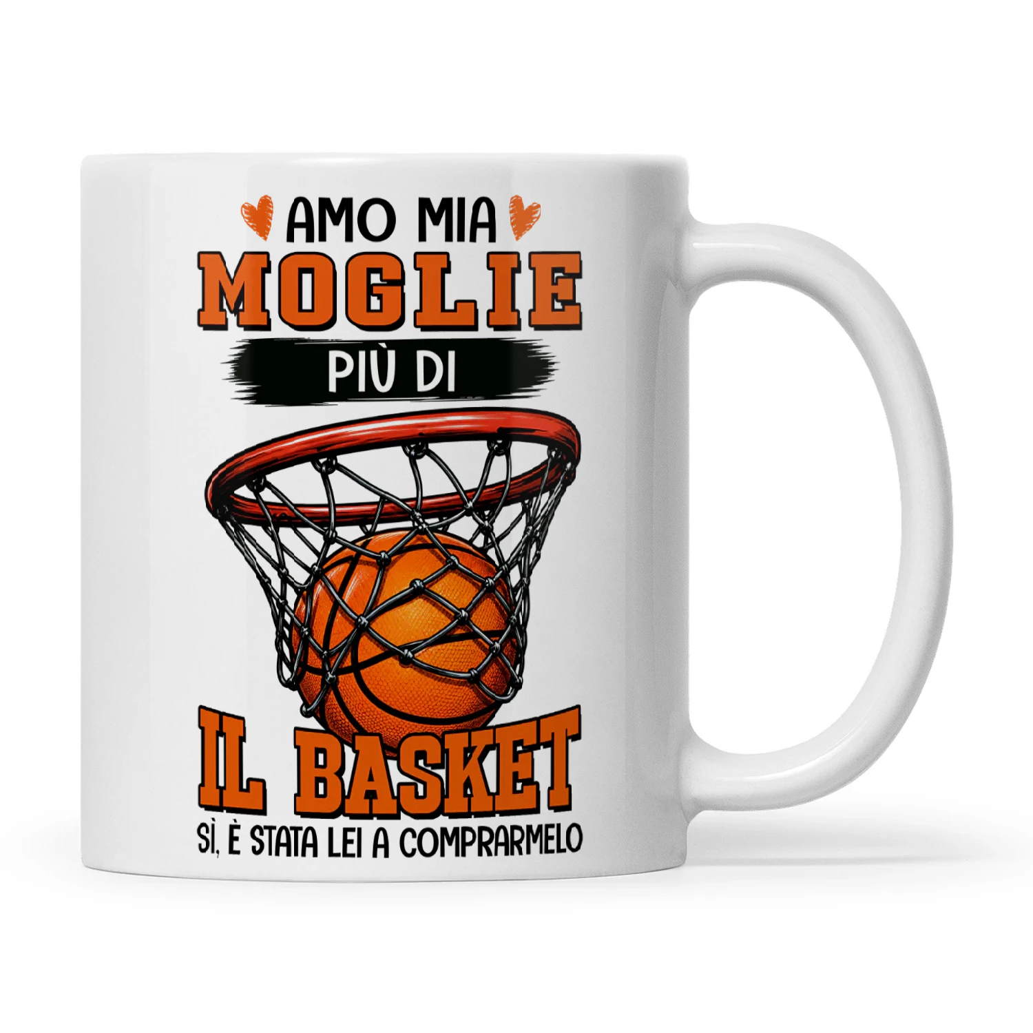 IT0171 - Amo la mia ragazza più di basket sì, è stata lei a comprarmelo