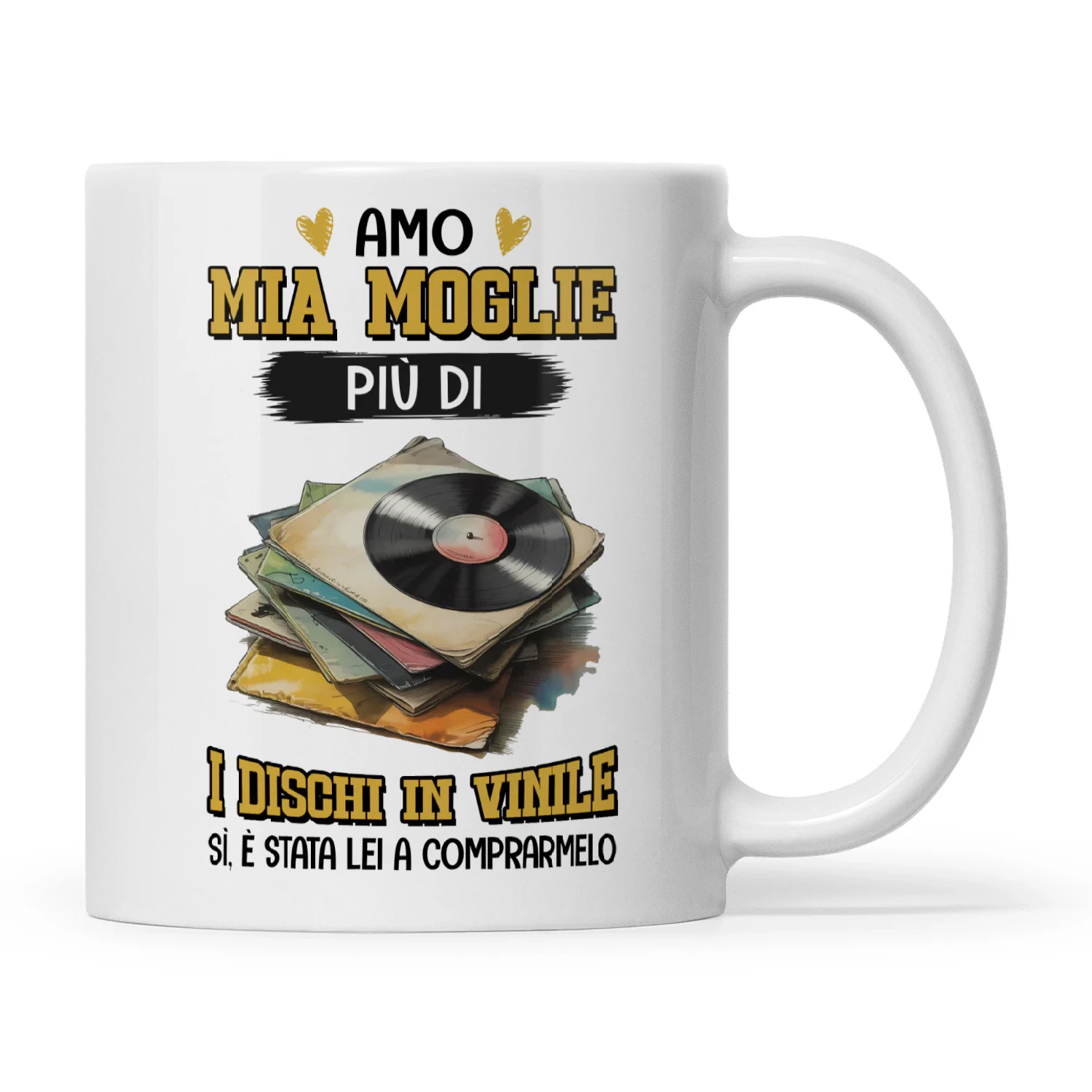IT0172 - Amo mia moglie più di i dischi in vinile sì, è stata lei a comprarmelo