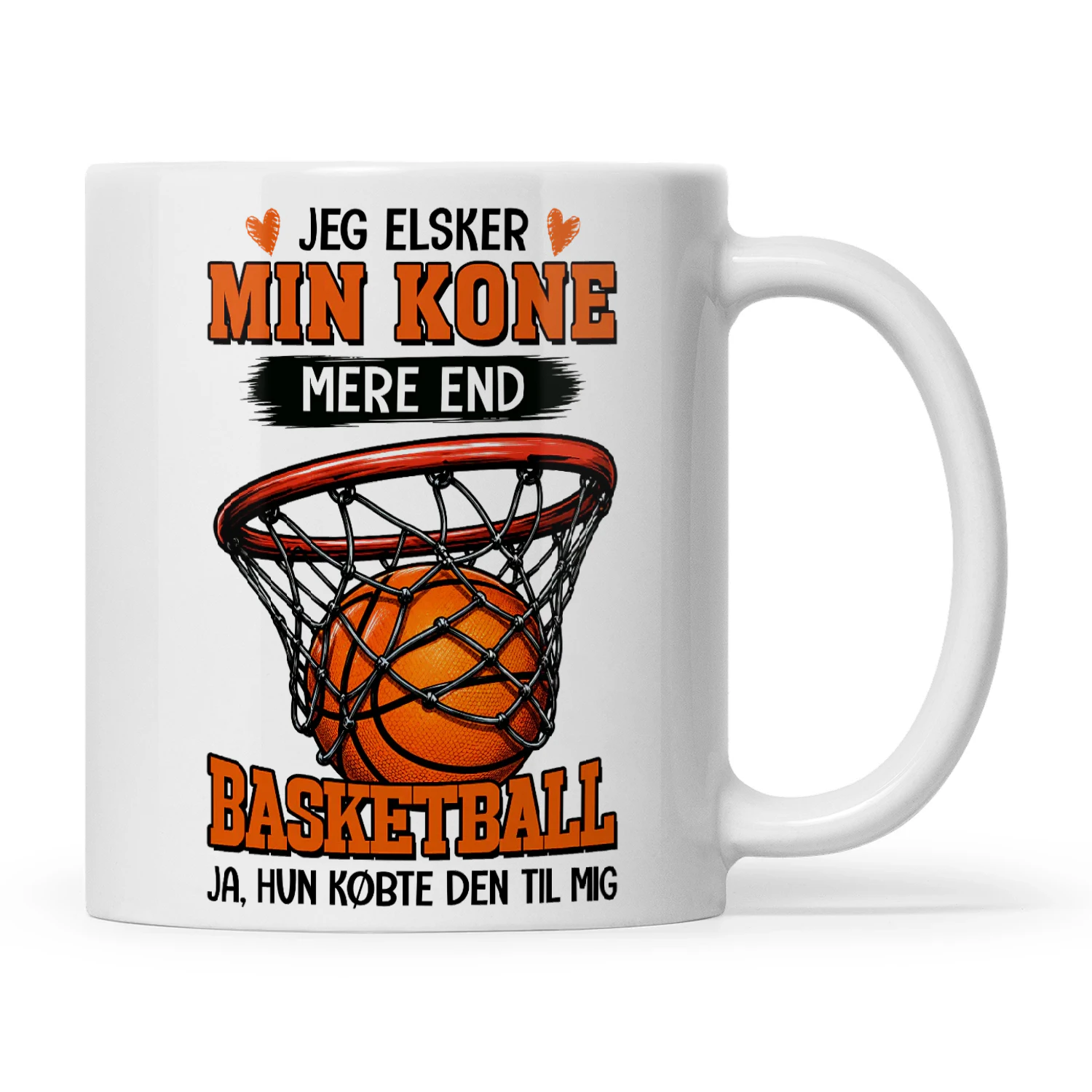 DK0126 - Jeg elsker min kæreste mere end basketball ja, hun købte den til mig