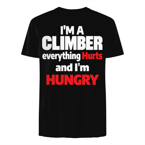 I am a Climber And I am Always Hungry