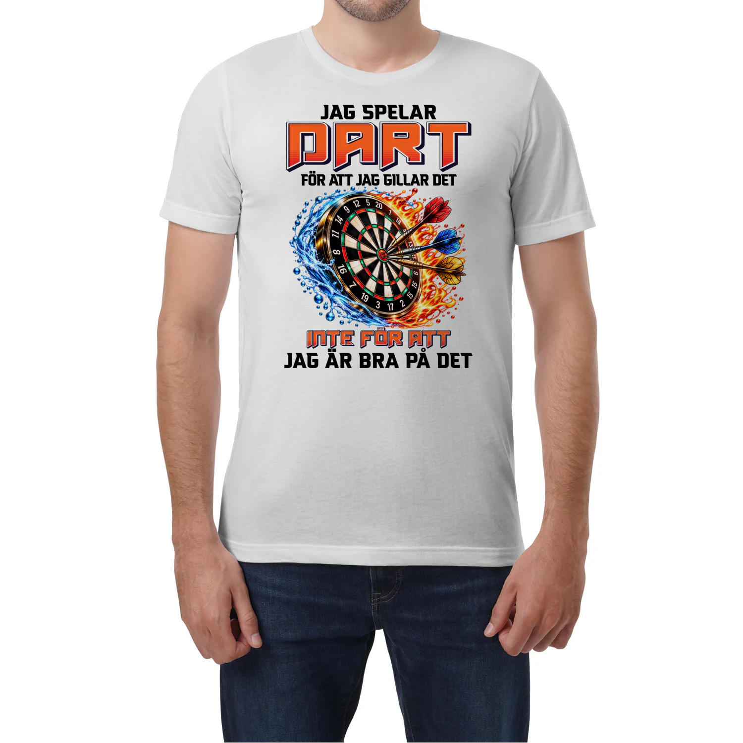 Jag Spelar Dart För Att Jag Gillar Det
