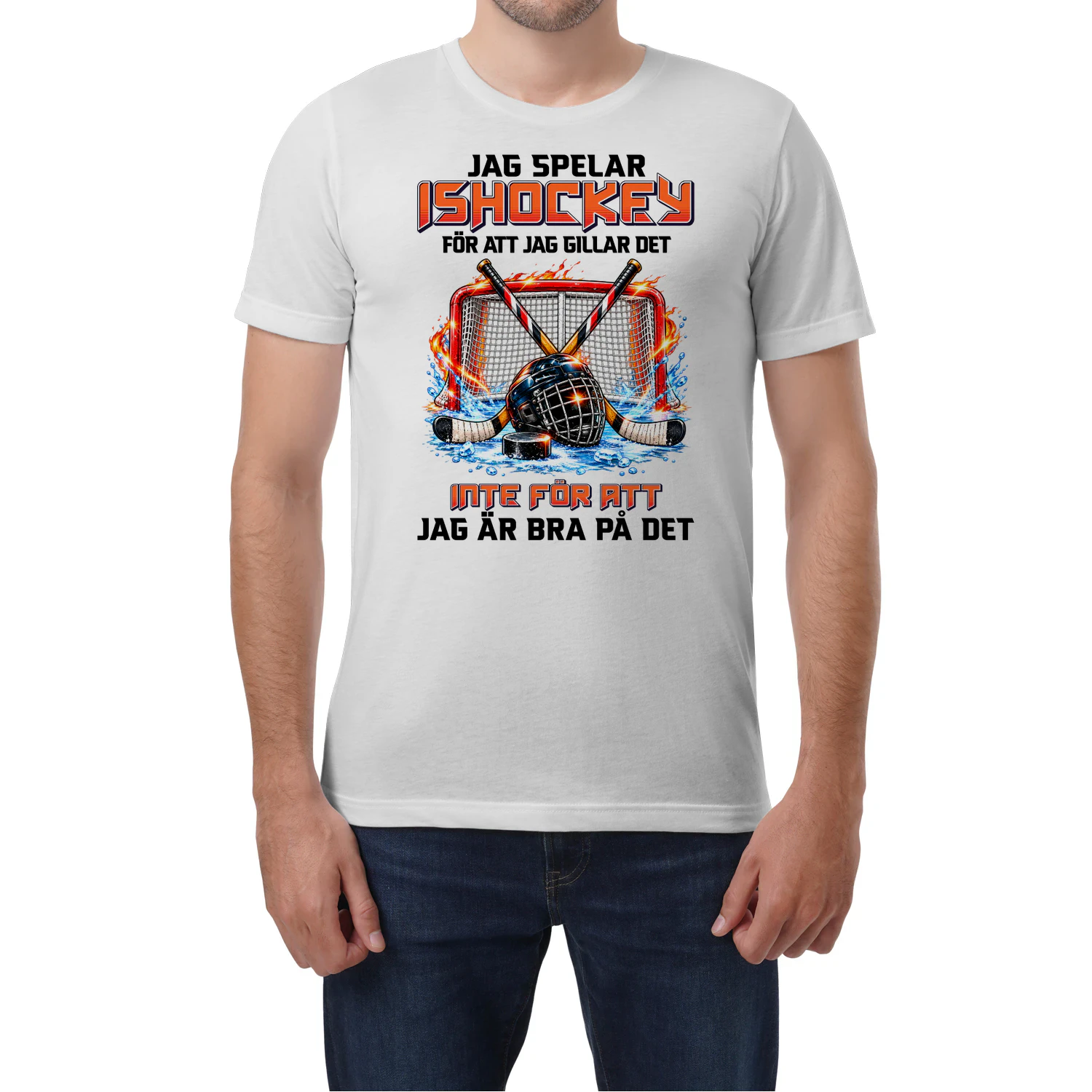 Jag Spelar Ishockey För Att Jag Gillar Det