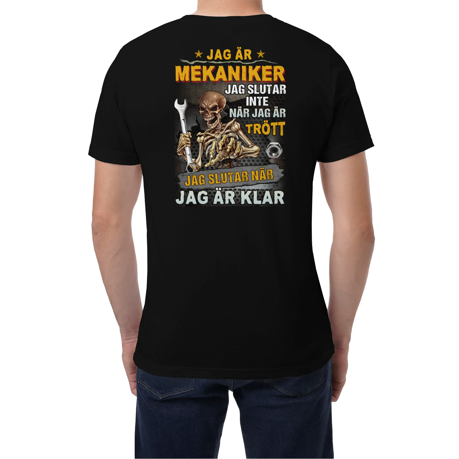 JAG ÄR MEKANIKER JAG SLUTAR INTE NÄR JAG ÄR TRÖTT