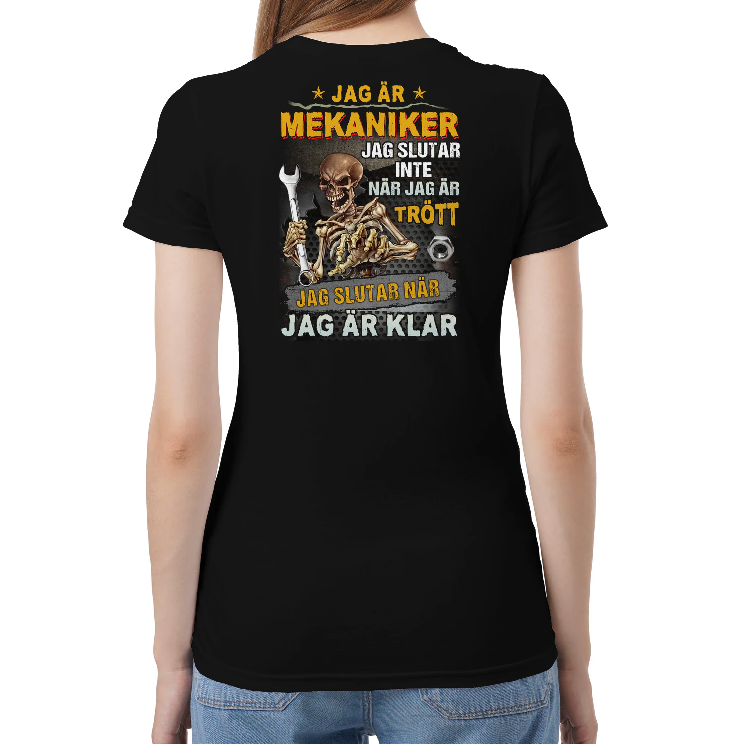 JAG ÄR MEKANIKER JAG SLUTAR INTE NÄR JAG ÄR TRÖTT