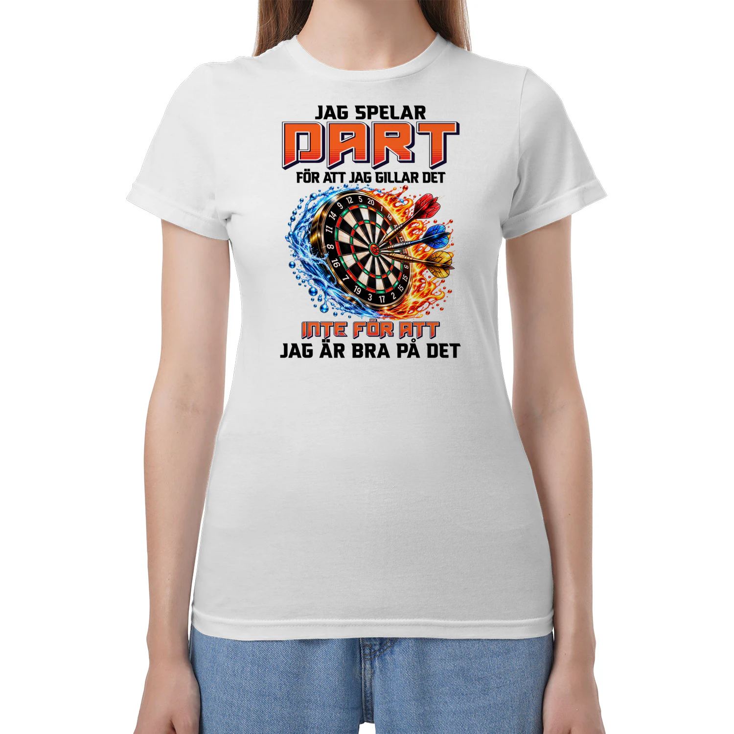 Jag Spelar Dart För Att Jag Gillar Det