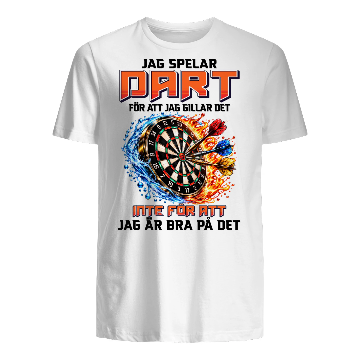 Jag Spelar Dart För Att Jag Gillar Det