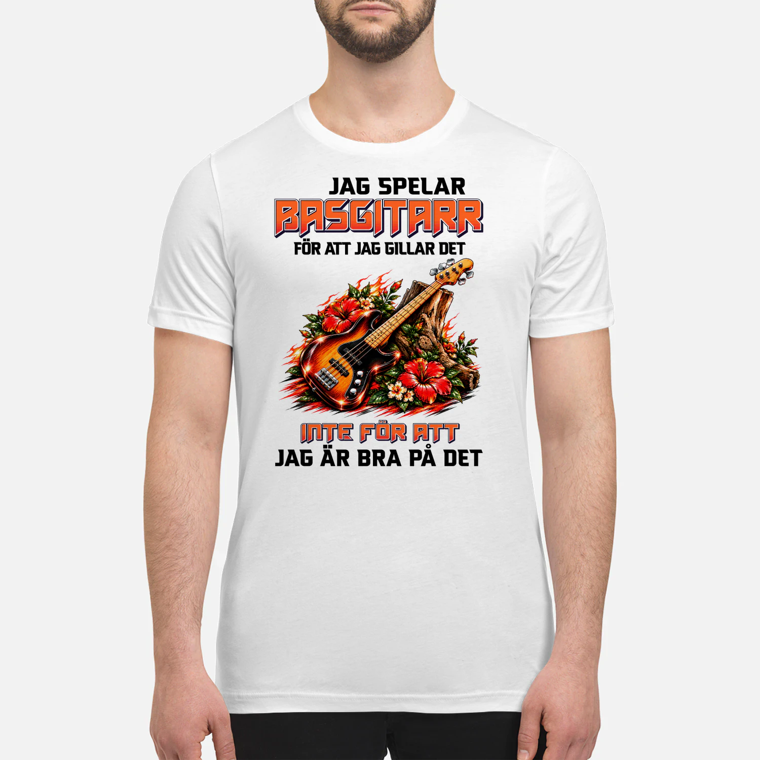 Jag Spelar Basgitarr För Att Jag Gillar Det