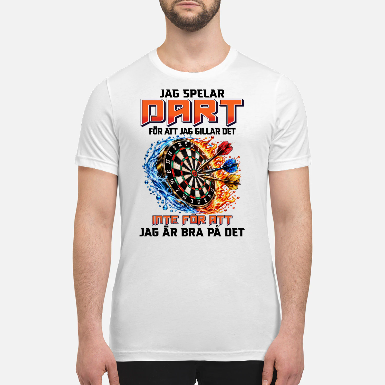 Jag Spelar Dart För Att Jag Gillar Det