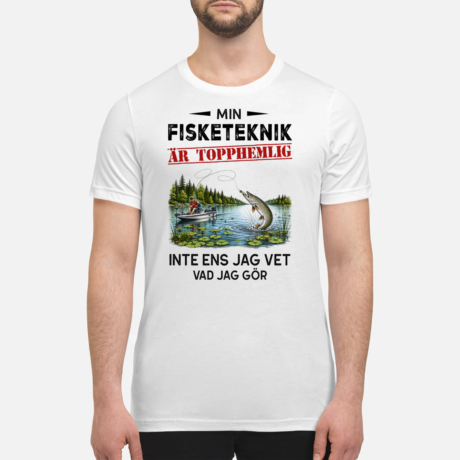 MIN FISKETEKNIK ÄR TOPPHEMLIG