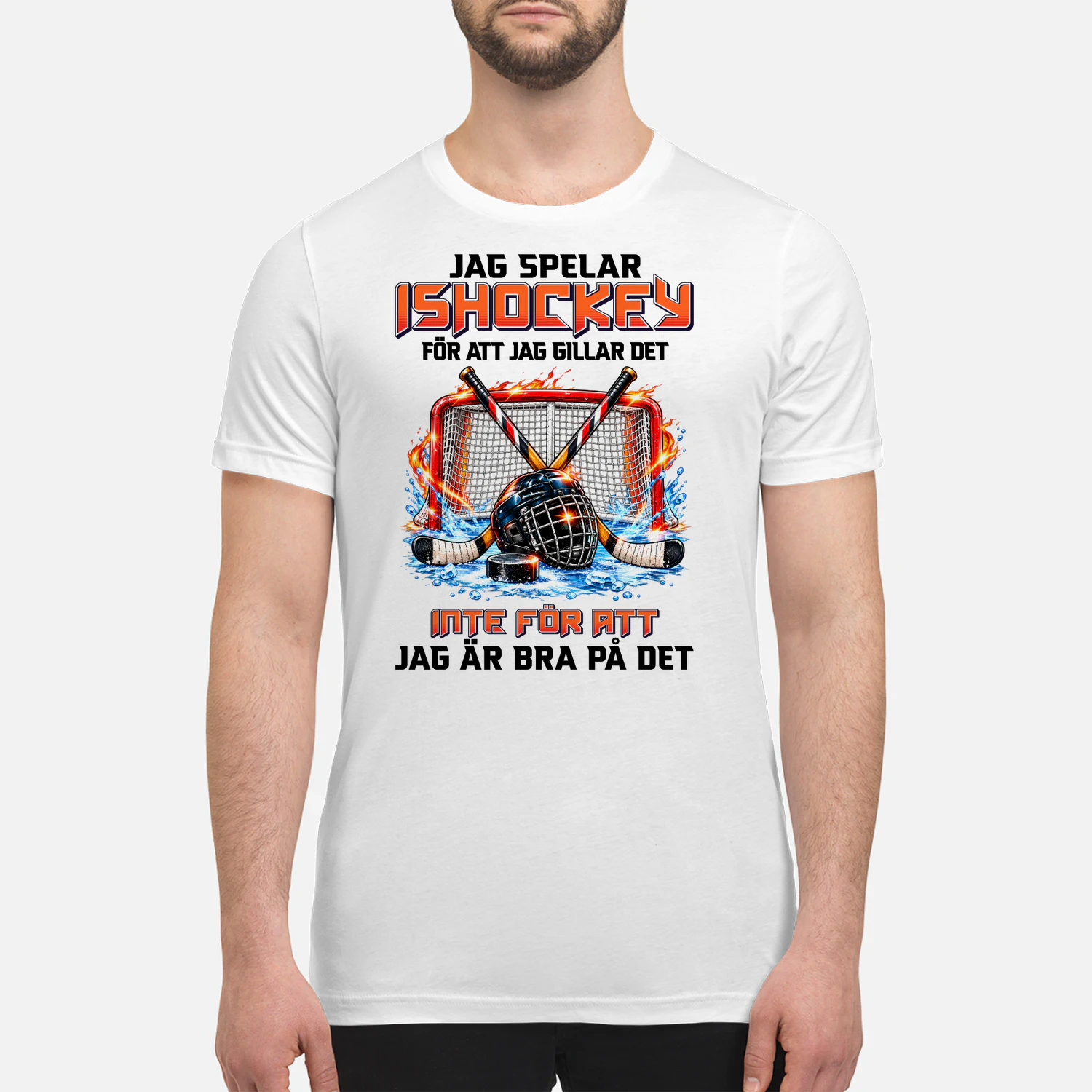 Jag Spelar Ishockey För Att Jag Gillar Det