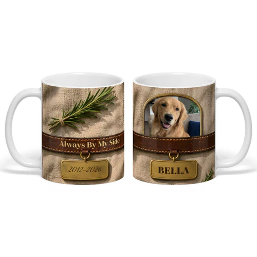 Collar Keepsake Photo Mug