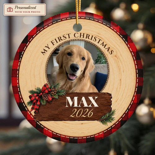 My First Christmas Photo Ornament