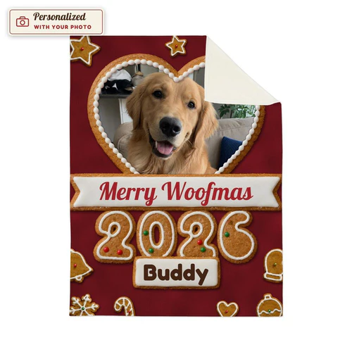Gingerbread 2026 Photo Blanket