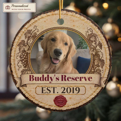 Private Reserve Photo Ornament