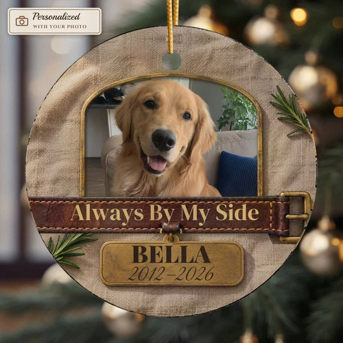 Collar Keepsake Photo Ornament