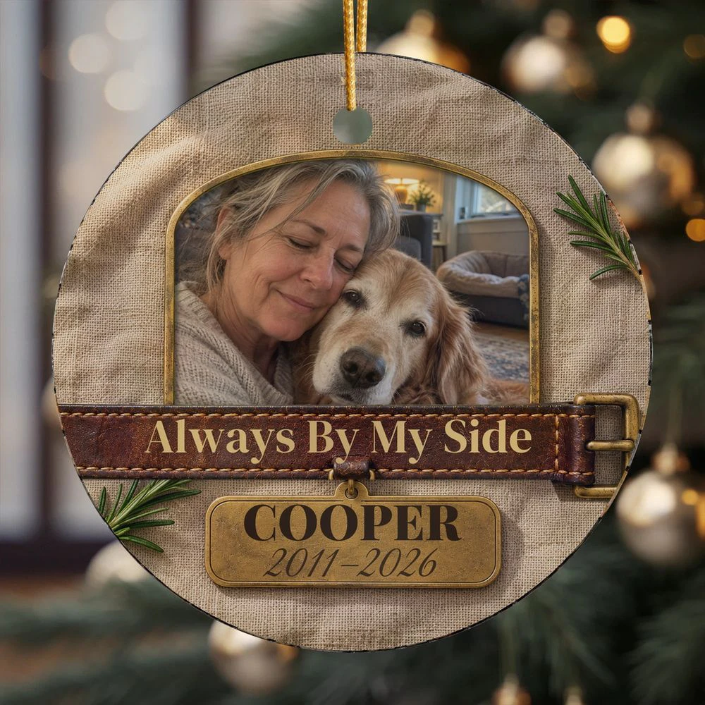 Collar Keepsake Personalized Photo Ornament