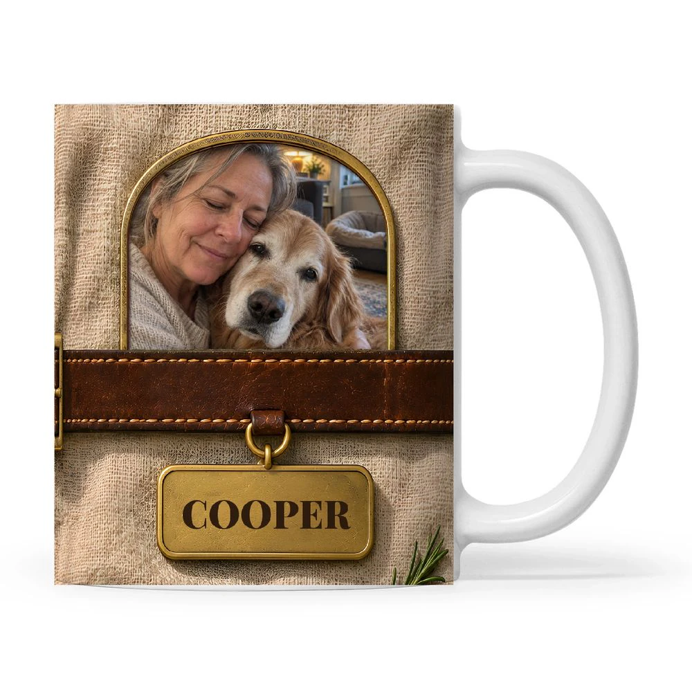 Collar Keepsake Personalized Photo 11oz Mug