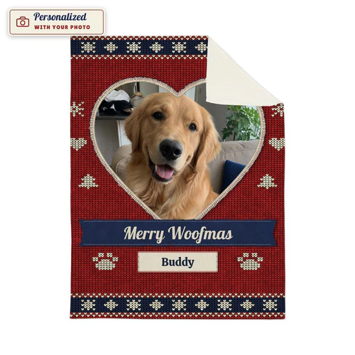 Christmas Jumper Photo Blanket