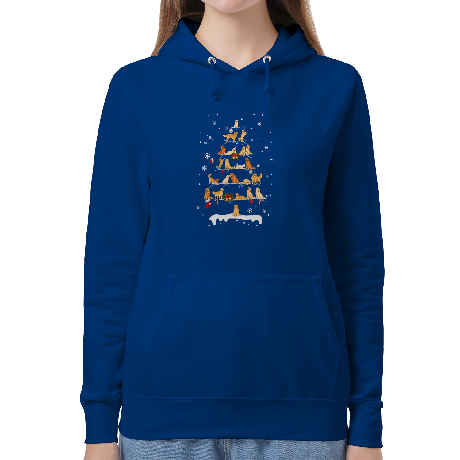 Golden Retriever Christmas Tree