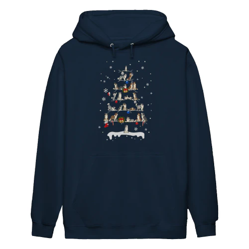 Border Collie Christmas Tree