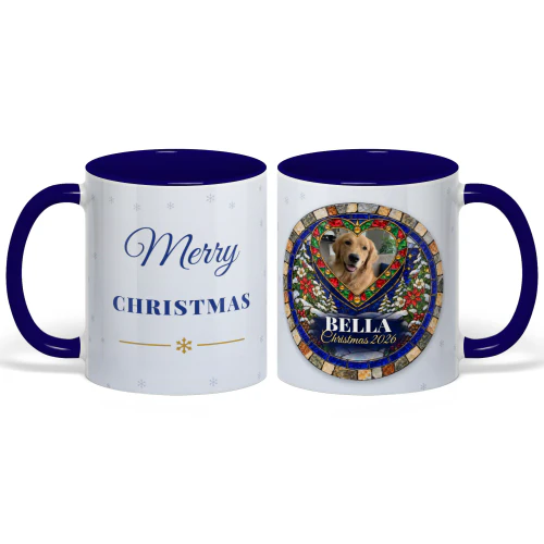 Stained Glass Photo Mug