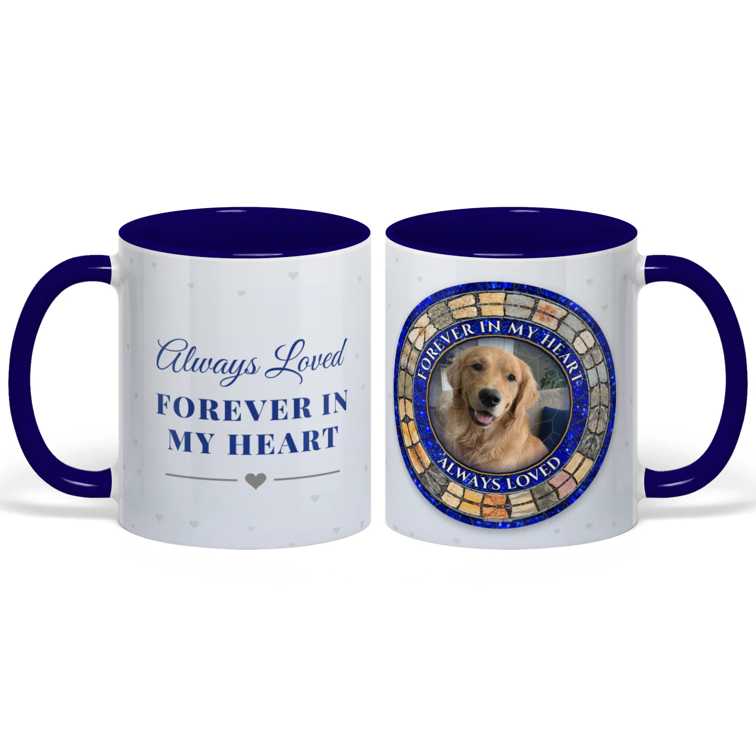 Memorial Photo 11oz Two-tone Mug