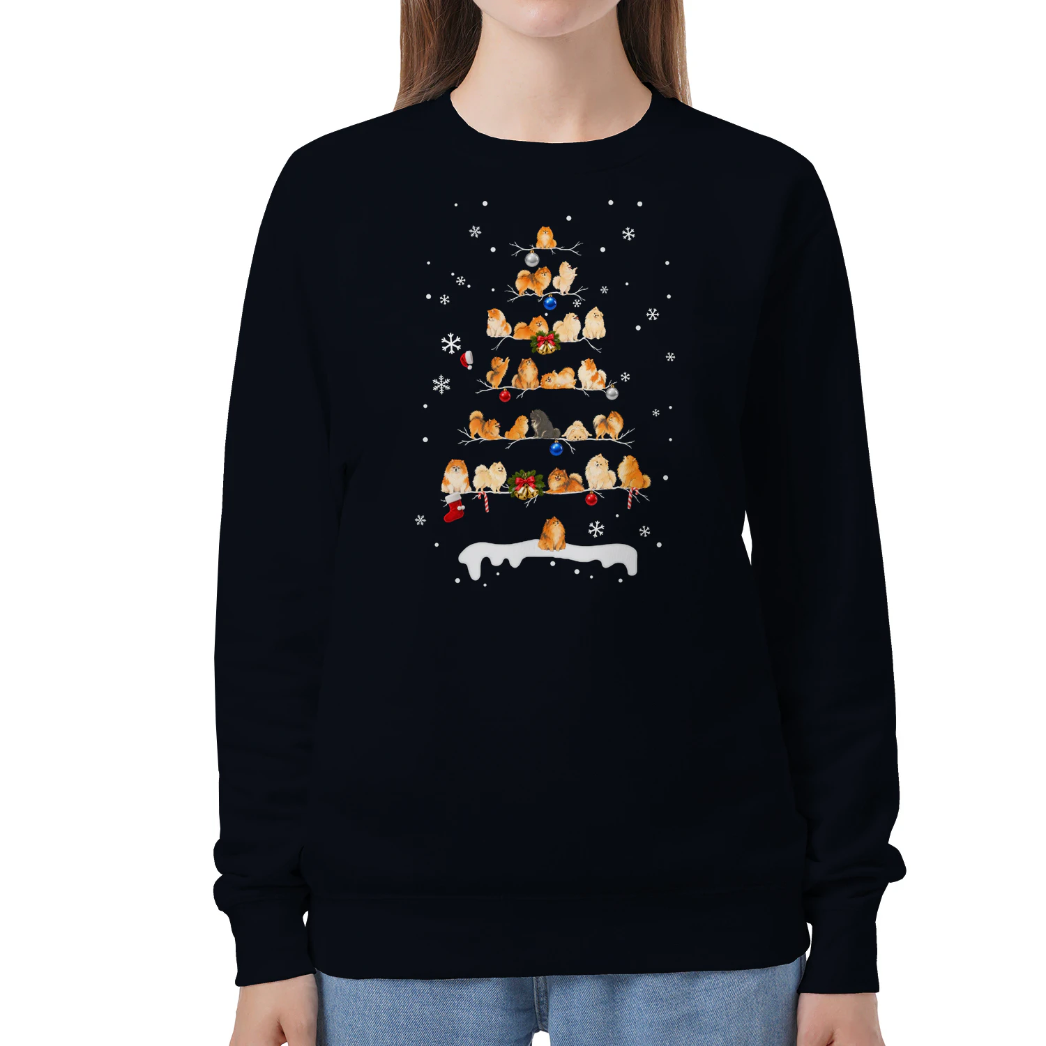 Pomeranian Christmas Tree