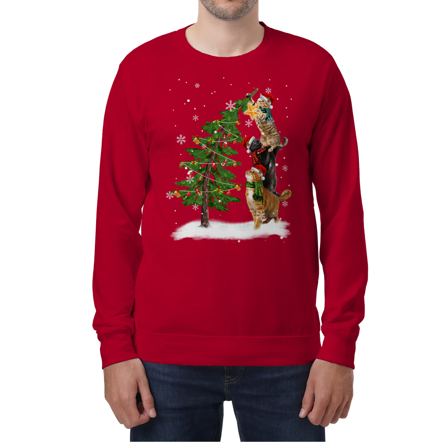 Cat Funny Xmas