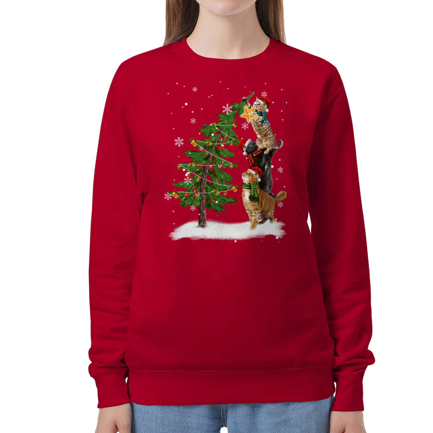 Cat Funny Xmas