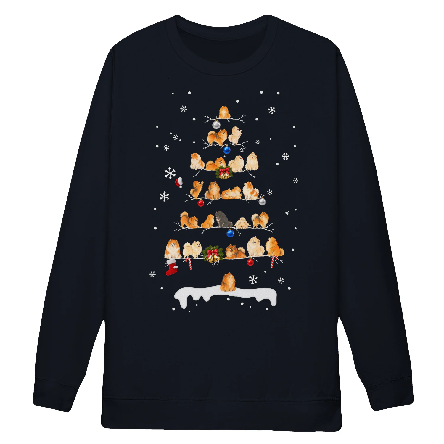 Pomeranian Christmas Tree