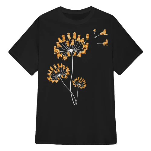 Golden Retriever Dandelion