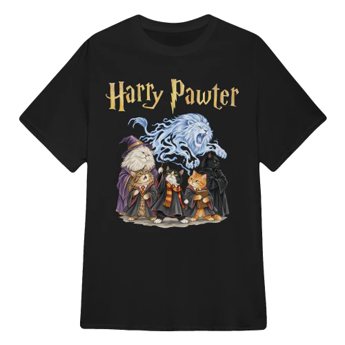 Cat Harry Pawter Lion Spell