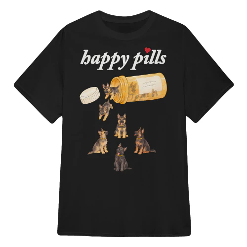 German Shepherd Happy Pills