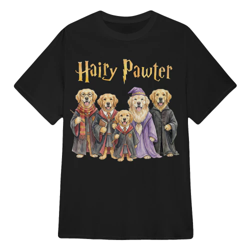 Golden Retriever Hairy Pawter