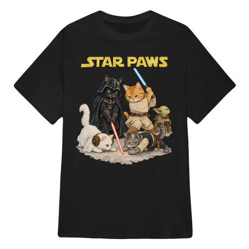 Cat Star Paws Laser