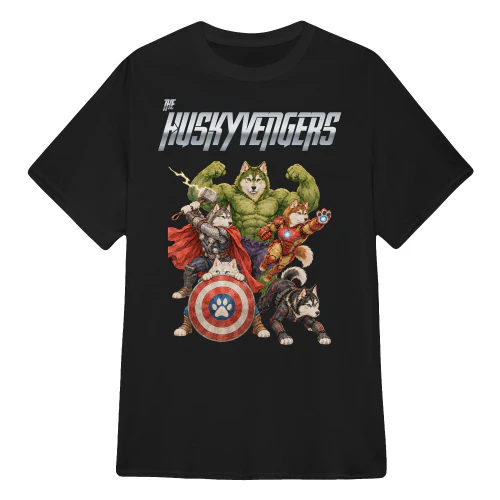 Siberian Husky Avengers 2