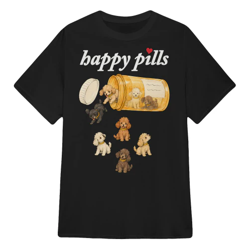 Poodle Happy Pills