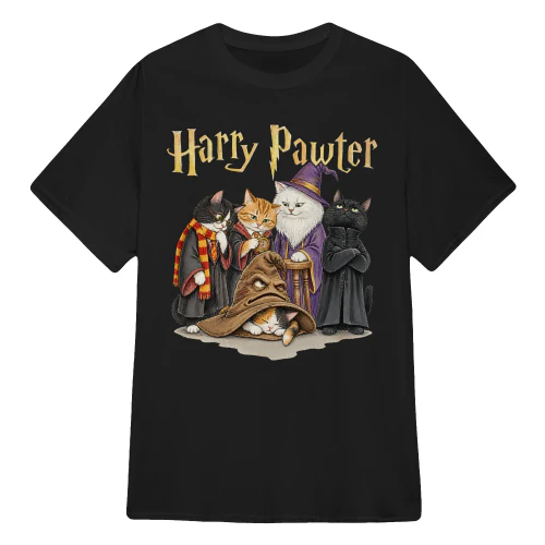 Cat Harry Pawter Sorting Hat