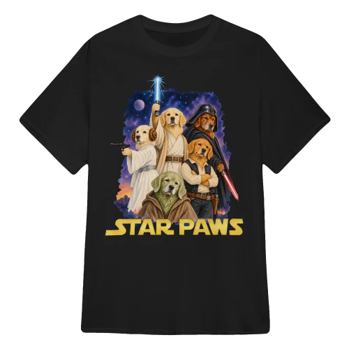 Golden Retriever Star Paw 3
