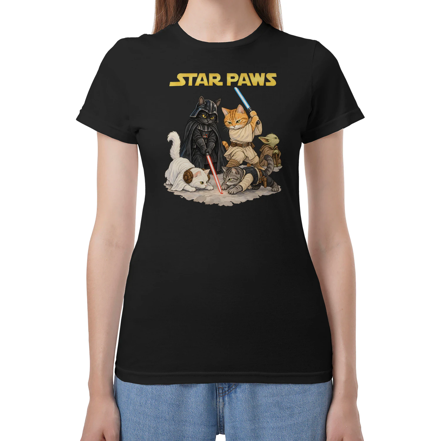 Cat Star Paws Laser