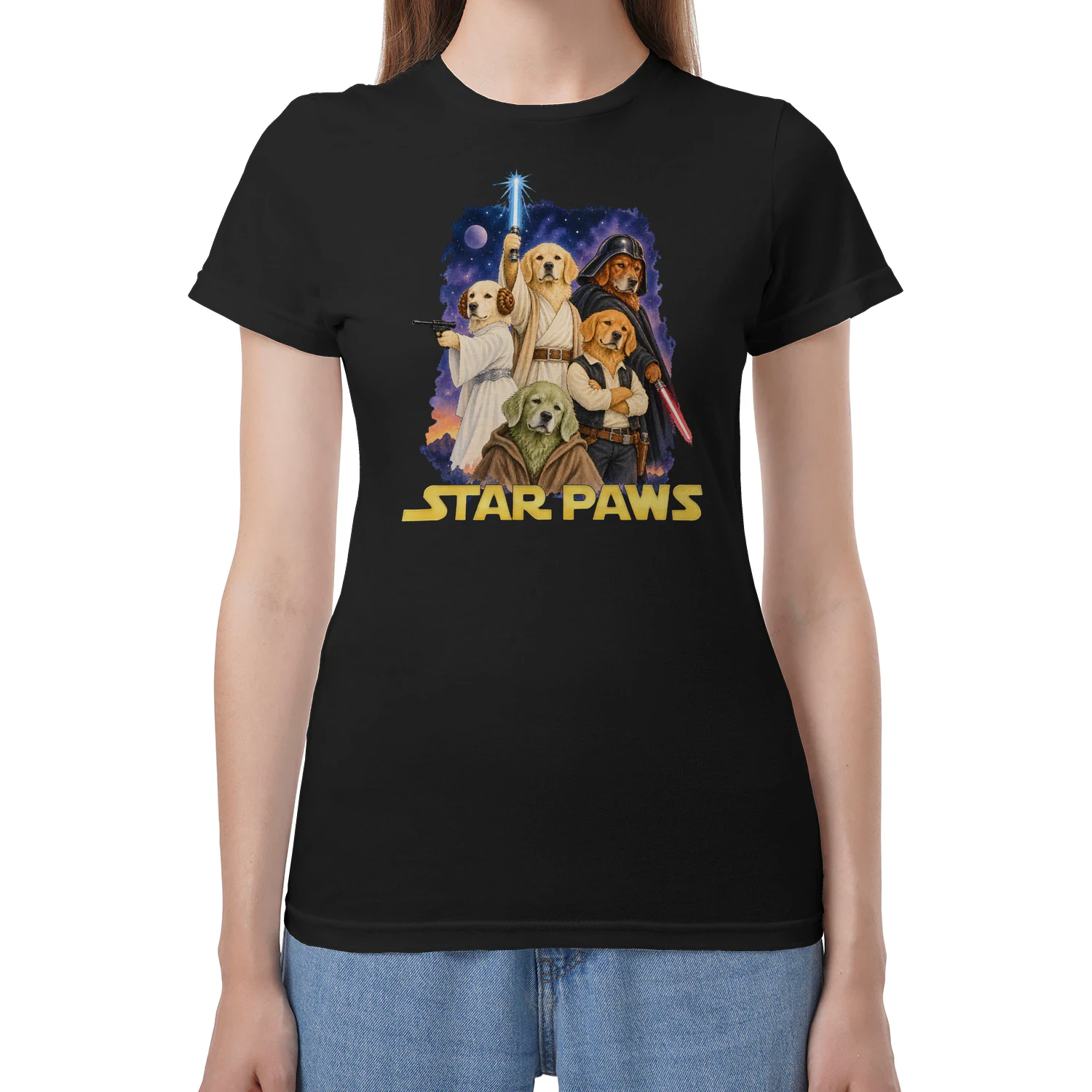 Golden Retriever Star Paw 3