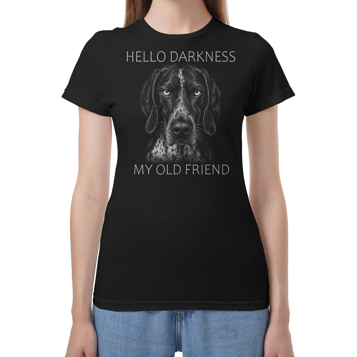 German Shorthaired Pointer Darkness