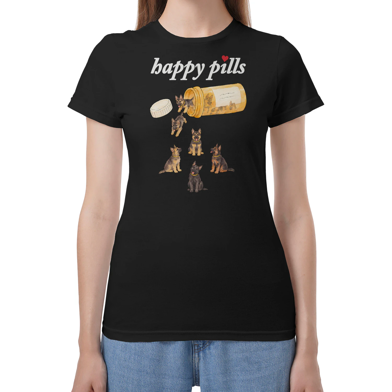 German Shepherd Happy Pills