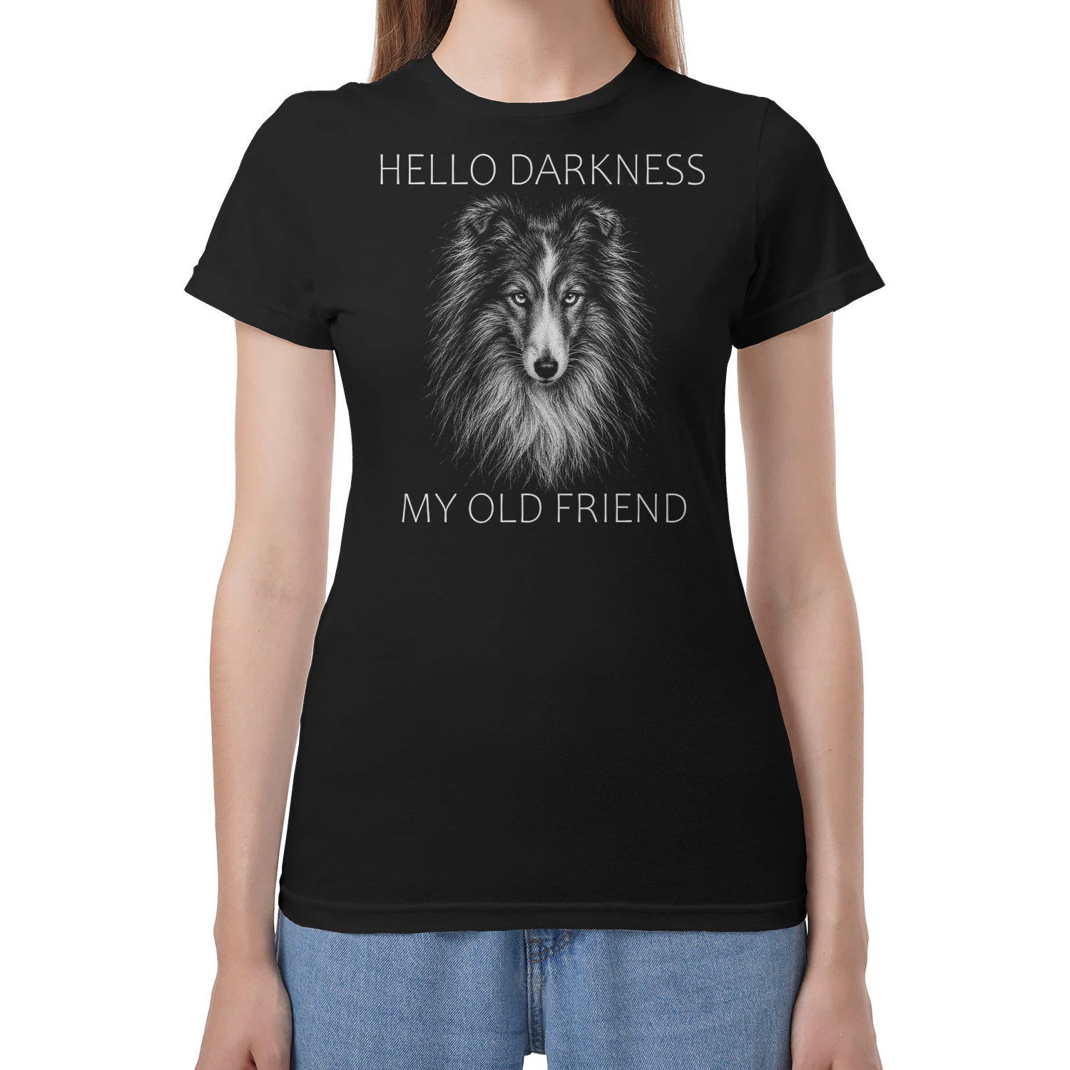 Shetland Sheepdog Darkness
