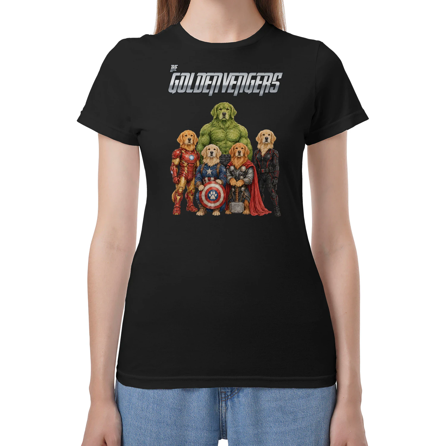 Golden Retriever Avengers