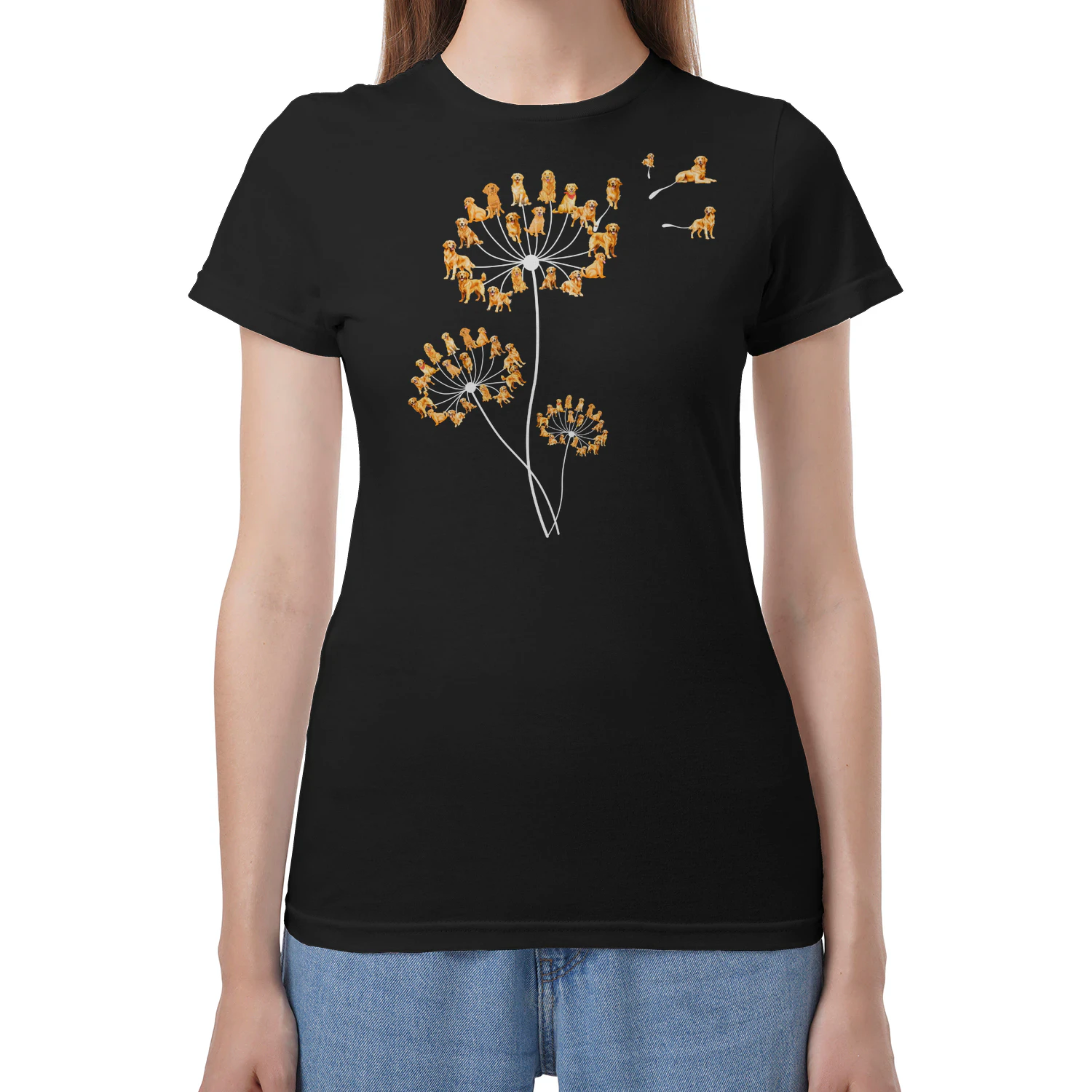 Golden Retriever Dandelion
