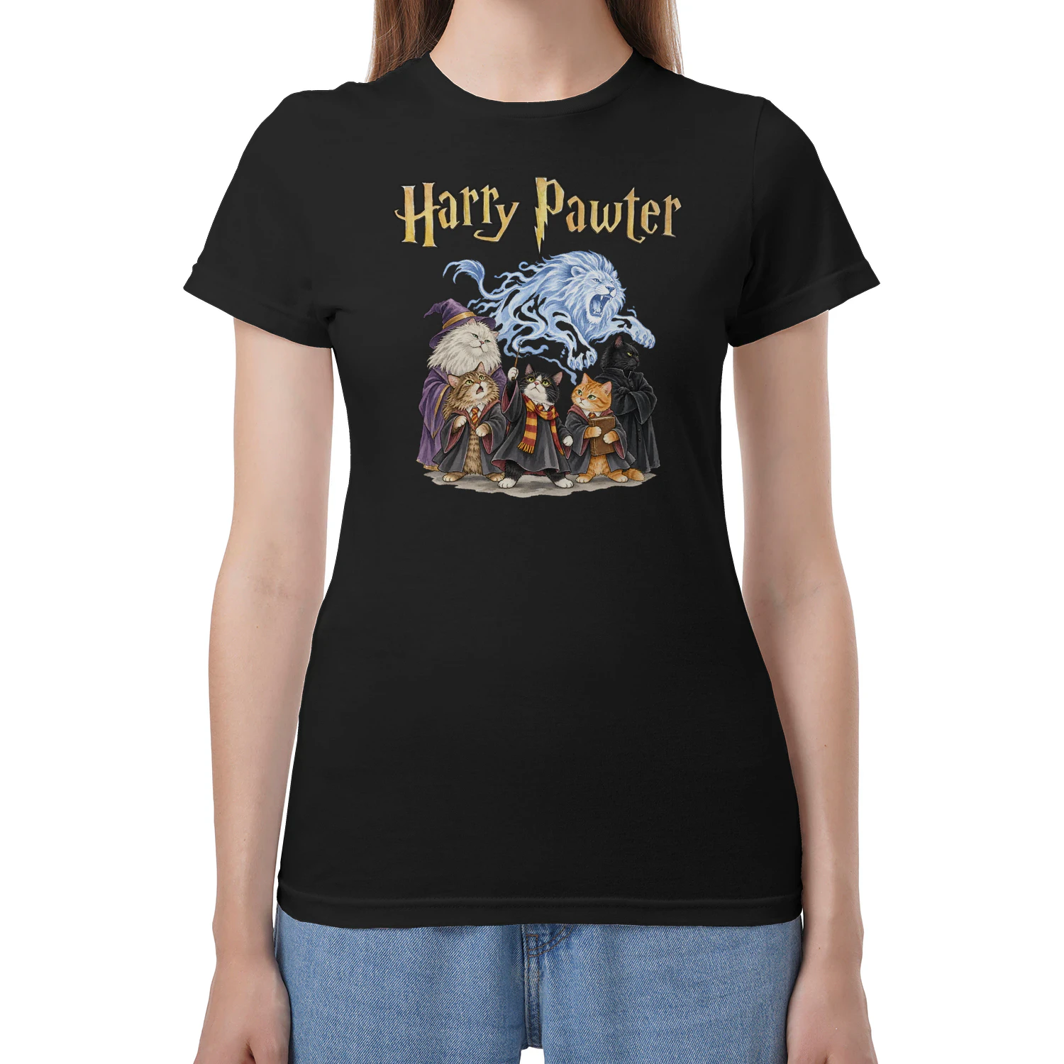 Cat Harry Pawter Lion Spell