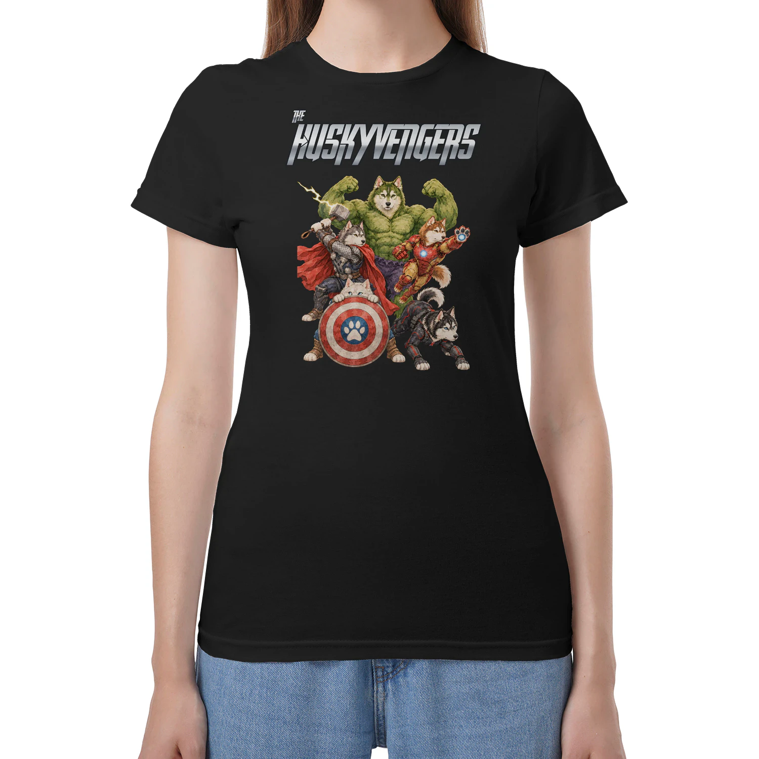 Siberian Husky Avengers 2